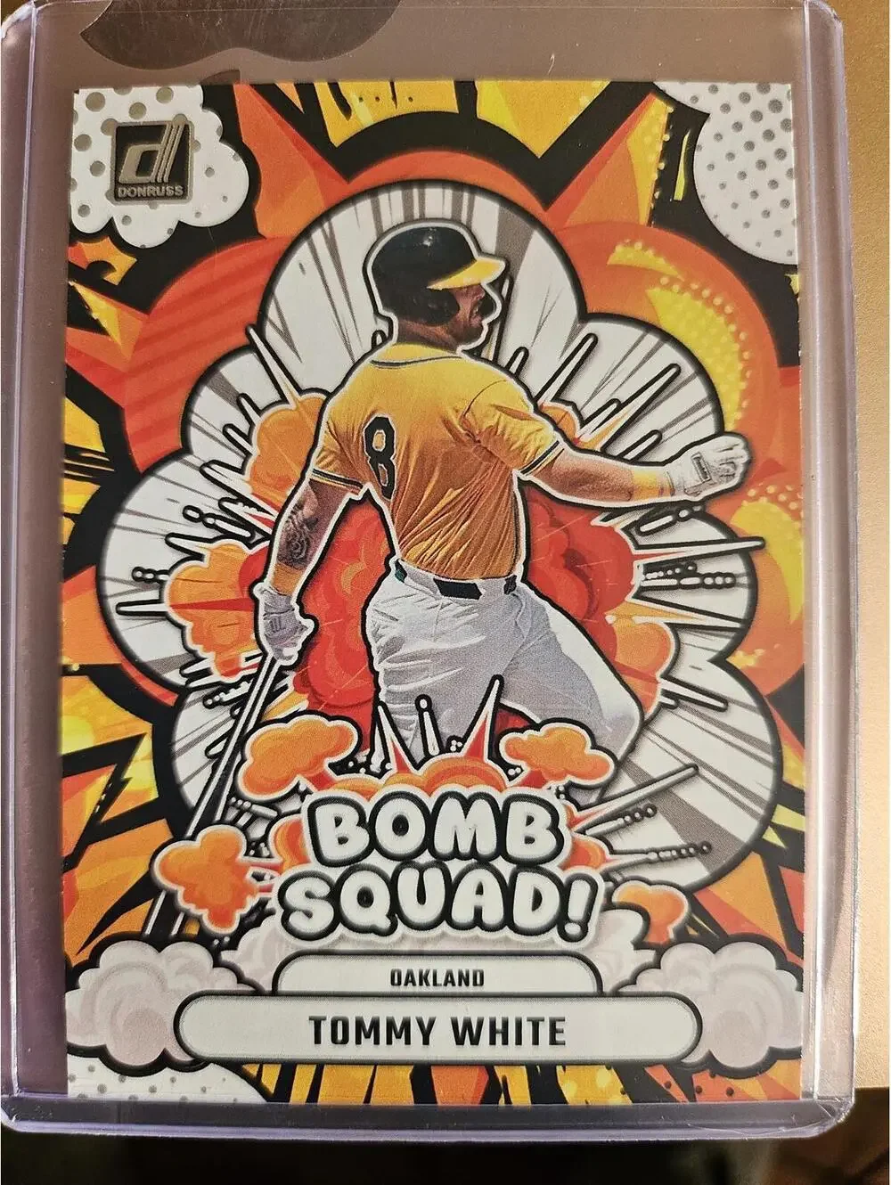 Tommy White -2025 Panini Bomb Squad Insert baseball- #16 - A's RAW Mint